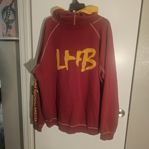 MEW (Mutant Enemy Wear) Biohazard Hoodie – 2XL 🔥Super sick red & yellow - Picture 7 of 7